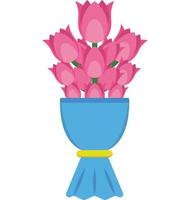 icône de vecteur de bouquet qui peut facilement modifier ou éditer