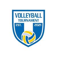 logo de volley-ball, vecteur de logo de sport