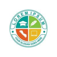 logo de l'éducation, vecteur du logo de l'université