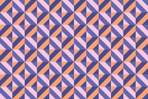 motifs géométriques sans soudure, motif simple de conception graphique géométrique abstraite colorée, tendances de couleur de 2022 vecteur