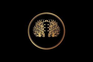 espace négatif tumbleweed guitare country musique western vintage rétro saloon bar cowboy logo design vecteur