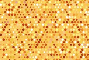 modèle vectoriel jaune clair, orange avec des cercles.