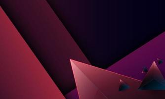 couche de chevauchement de vecteur abstrait violet foncé sur un espace sombre pour la conception d'arrière-plan. concept de technologie numérique de conception de vecteur d'illustration.