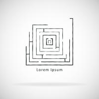 labyrinthe vecteur