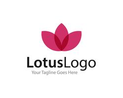 lotus logo icône illustration vectorielle vecteur