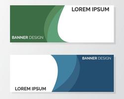 conception de vecteur d'illustration de modèle de bannière pour les entreprises