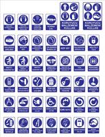 Modèles de signalisation turcs, panneau de signalisation de danger, panneau d&#39;interdiction, panneaux de sécurité et de santé au travail, panneau d&#39;avertissement, panneau d&#39;urgence en cas d&#39;incendie. pour autocollants, affiches et autres su