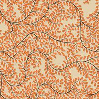 Sans soudure fond floral orange sur l&#39;illustration vectorielle. vecteur