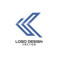 création de logo k vecteur