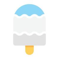 concepts de popsicle à la mode vecteur