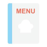 concepts de menu à la mode vecteur