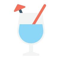 concepts de cocktails à la mode vecteur