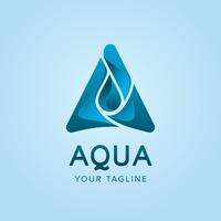 Conception Aqua Logo Concept vecteur