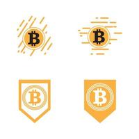 illustration de logo bitcoin vecteur