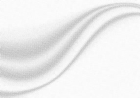 Tissu blanc abstrait lisse style de demi-teinte texture douce vague vecteur