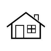 symbole simple icône maison