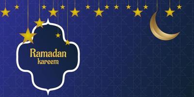 arrière-plan ramadan kareem célébrer. jeûne du mois musulman vecteur