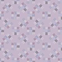 motif simple sans couture d'ornement de tiret. petits éléments de ligne pastel sur fond violet doux. vecteur