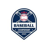 logo de baseball, vecteur de logo de sport