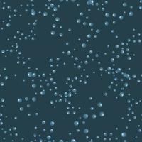 bulles de modèle sans couture sur fond bleu sarcelle foncé. texture abstraite du savon pour n'importe quel usage. vecteur