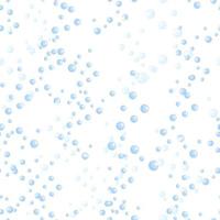 bulles de modèle sans couture isolés sur fond blanc. texture plate de savon pour n'importe quel usage. vecteur