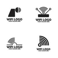 concept de tendance moderne logo bundle vecteur