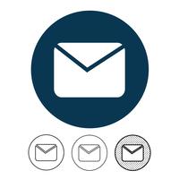 e-mail et courrier icône vecteur