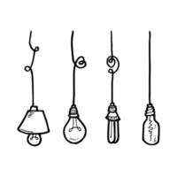 clarté de confusion ou concept d'idée de vecteur de chemin. simplifier le complexe. illustration vectorielle de griffonnage.