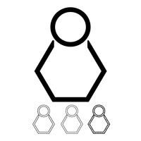 Icône de vecteur de personnes