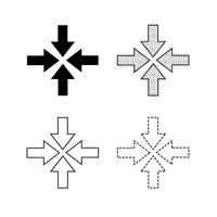 Vecteur d&#39;icône flèche