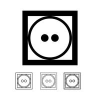 symbole d&#39;icône de blanchisserie vecteur