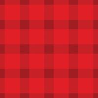 modèle sans couture rouge tissu graphique simple motif tartan carré vecteur