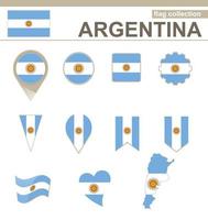 collection de drapeaux argentins