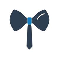 professionnalisme, cravate attrayante et fidèlement conçue, icône de cravate de costume vecteur