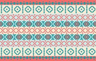 bel art géométrique abstrait ethnique. motif chevron sans couture en broderie tribale, folklorique et florale. aztec rhombus art ornament print.design pour tapis, papier peint, vêtements, emballage, tissu. vecteur