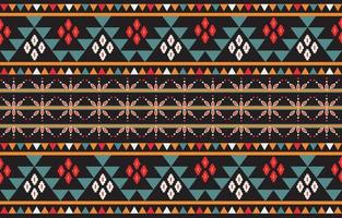 bel art géométrique abstrait ethnique. motif chevron sans couture en broderie tribale, folklorique et florale. aztec rhombus art ornament print.design pour tapis, papier peint, vêtements, emballage, tissu. vecteur