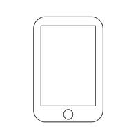 Icône de smartphone Illustration vectorielle vecteur
