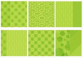 Funky Green Background Pack de vecteur