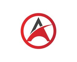 Une icône de lettre Logo Business Template Vector