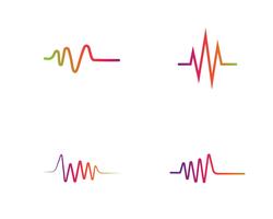 Illustration vectorielle d&#39;ondes sonores vecteur