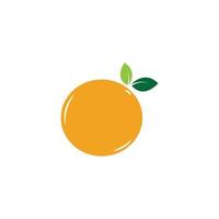 conception de logo orange icône vecteur illustration design
