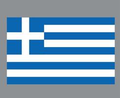 grèce drapeau national europe emblème symbole icône illustration vectorielle élément de conception abstraite vecteur
