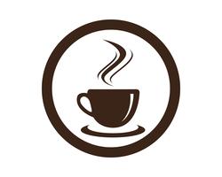 Tasse à café Logo Template vector icon design