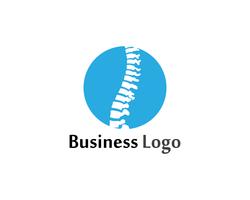 Spine diagnostics symbole logo modèle vector illustration design