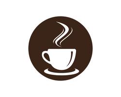 Tasse à café Logo Template vector icon design