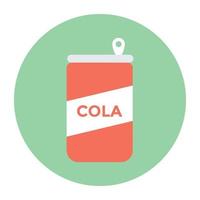 concepts de cola à la mode vecteur