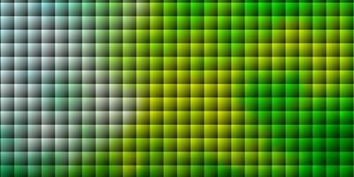 disposition de vecteur vert clair, jaune avec des lignes, des rectangles.