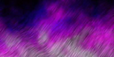 toile de fond de vecteur violet clair avec des lignes pliées.