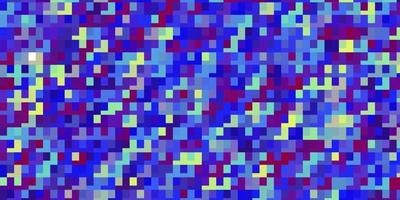 toile de fond de vecteur multicolore clair avec des rectangles.
