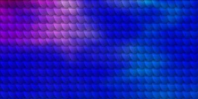 texture de vecteur multicolore clair dans un style rectangulaire.